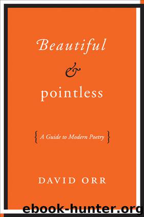 Beautiful & Pointless by David Orr