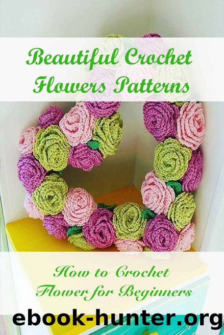Beautiful Crochet Flowers Patterns: How to Crochet Flower for Beginners by LUCERO ALEXANDRA