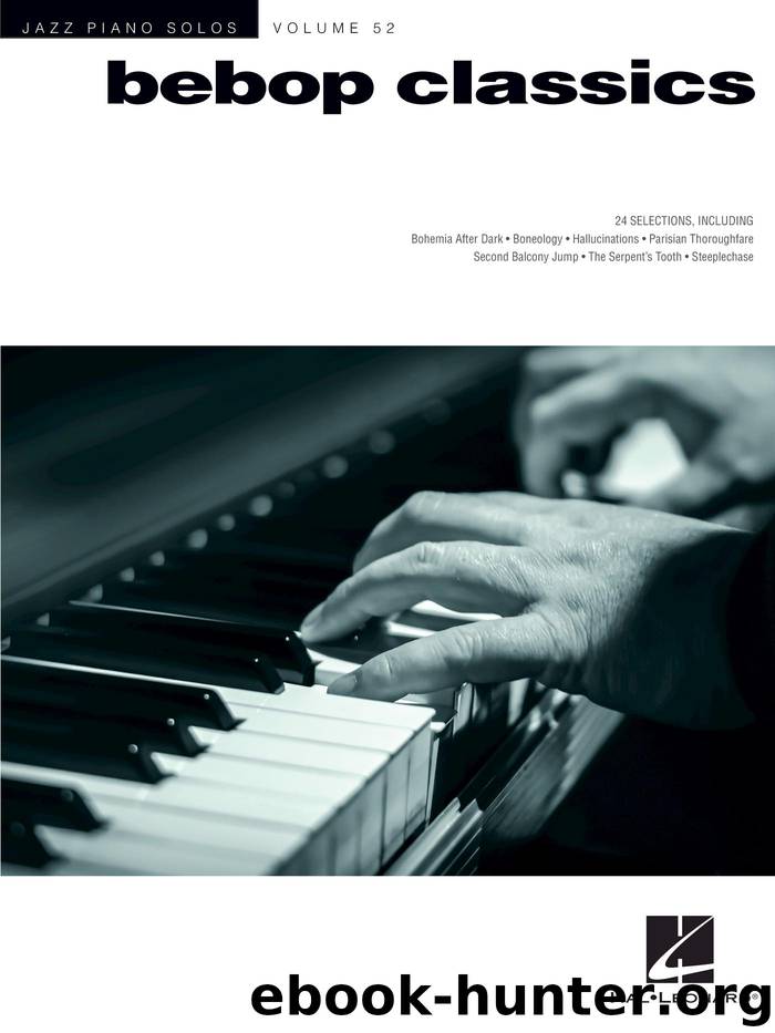 Bebop Classics by Hal Leonard Corp