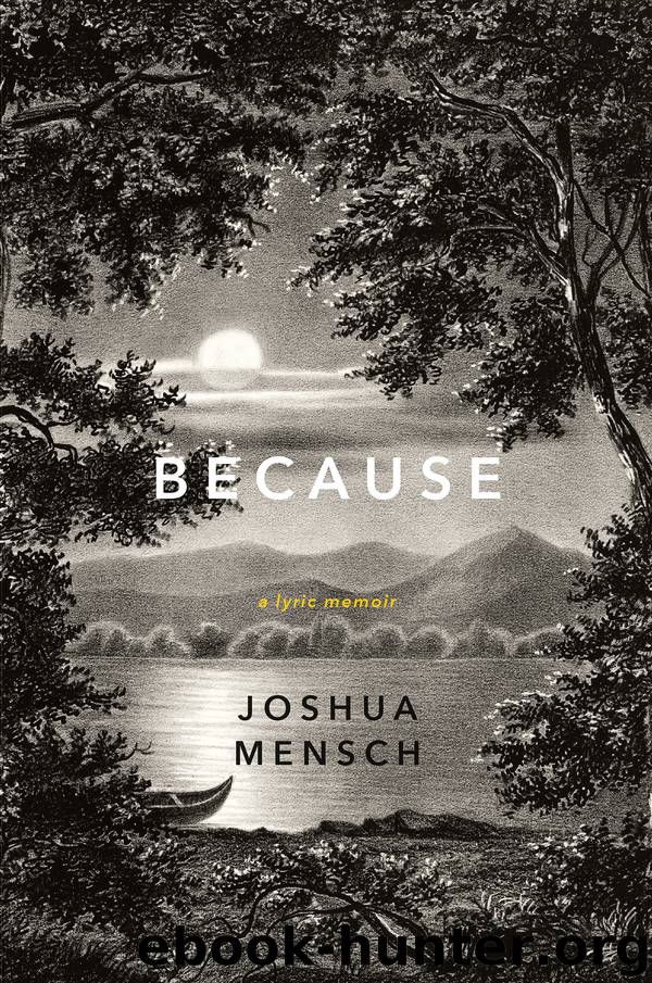 Because by Joshua Mensch