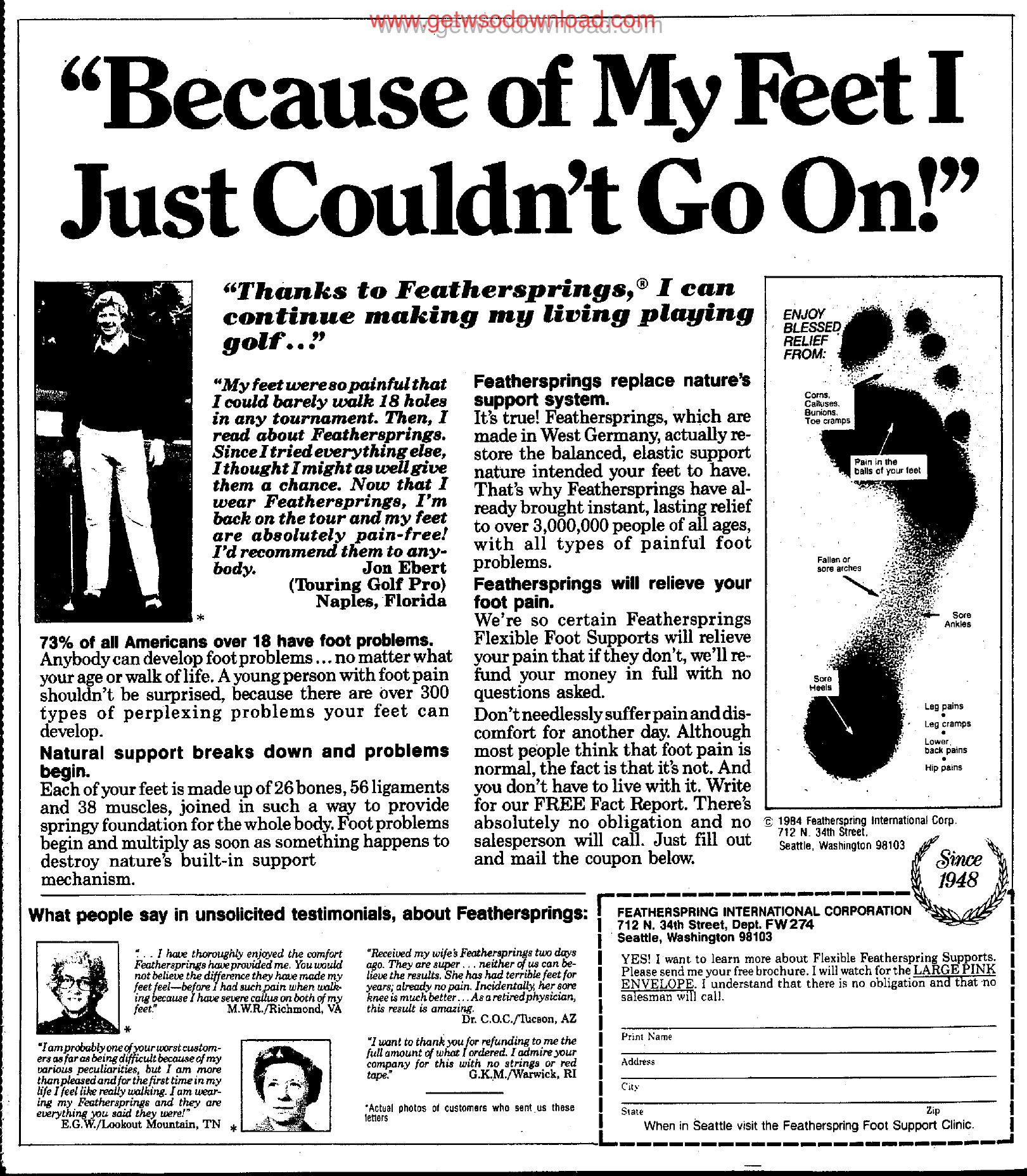 Because of My Feet I Just Couldnt Go On 02 by Copyright 2010 Heritage Microfilm Inc. and Newspaperarchive.com