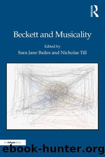 Beckett and Musicality by Sara Jane Bailes
