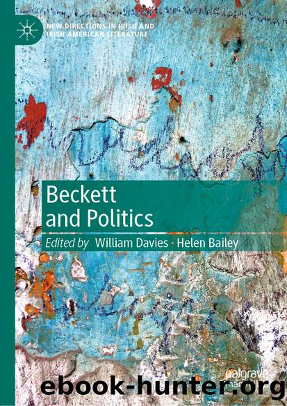 Beckett and Politics by Unknown