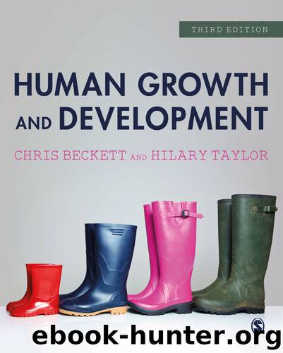 Beckett, Taylor. Human Growth and Development. 3rd edition. by Chris Beckett & Hilary Taylor