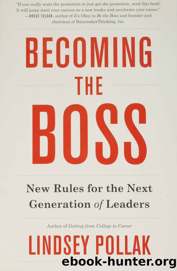 Becoming Boss by Lindsey Pollak