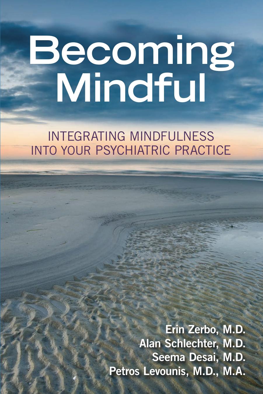 Becoming Mindful: Integrating Mindfulness into Your Psychiatric Practice by Erin Zerbo ‎ Alan Schlechter ‎ Seema Desai ‎ Petros Levounis M.D