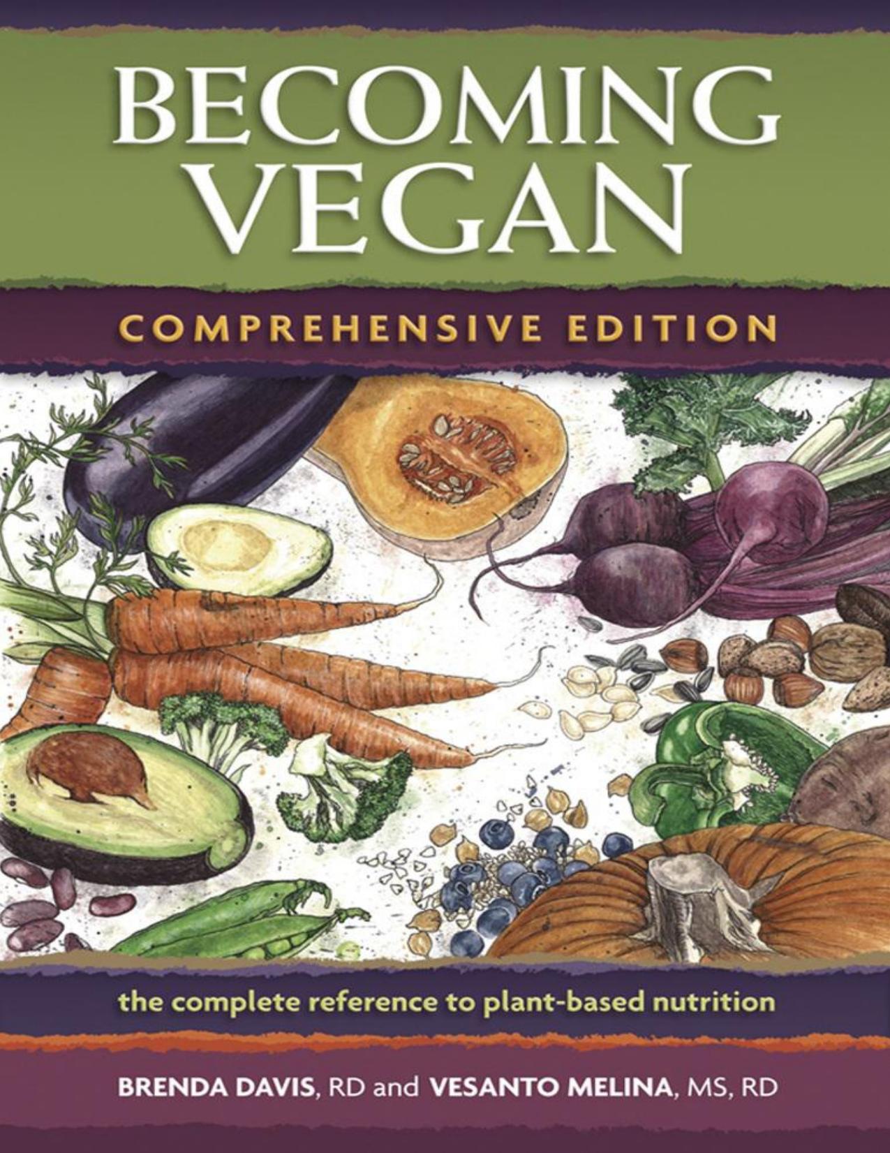Becoming Vegan. The Complete Reference to Plant Based Nutrition by Brenda Davis Vesanto Melina