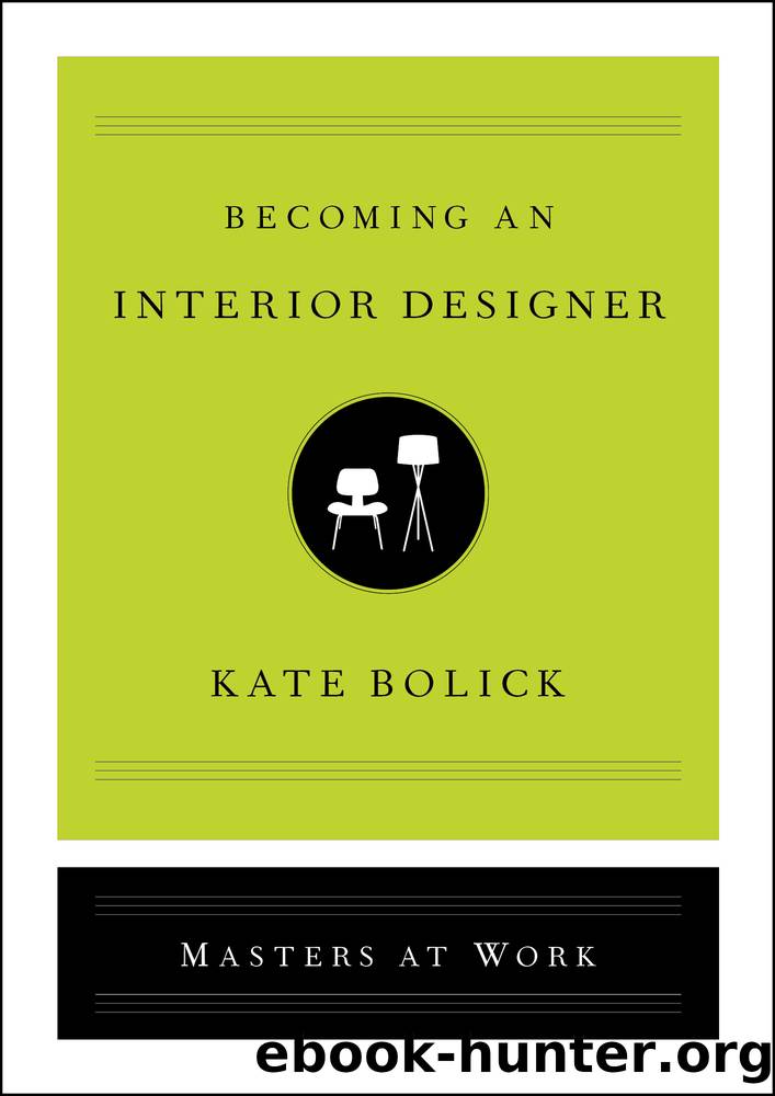 Becoming an Interior Designer by Kate Bolick