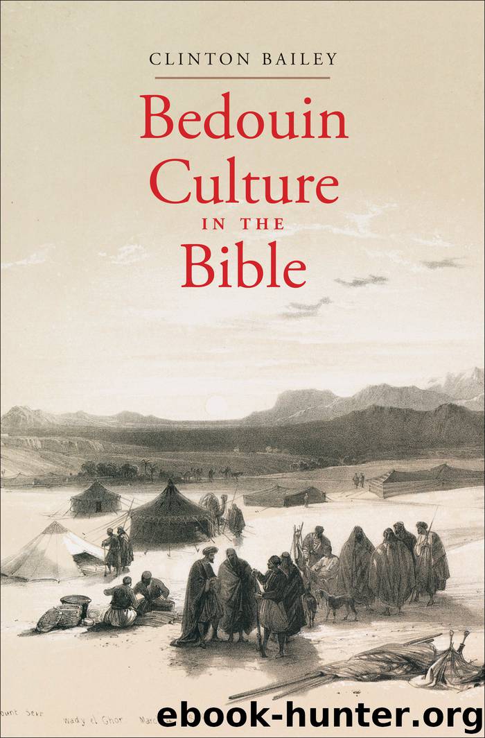 Bedouin Culture in the Bible by Clinton Bailey