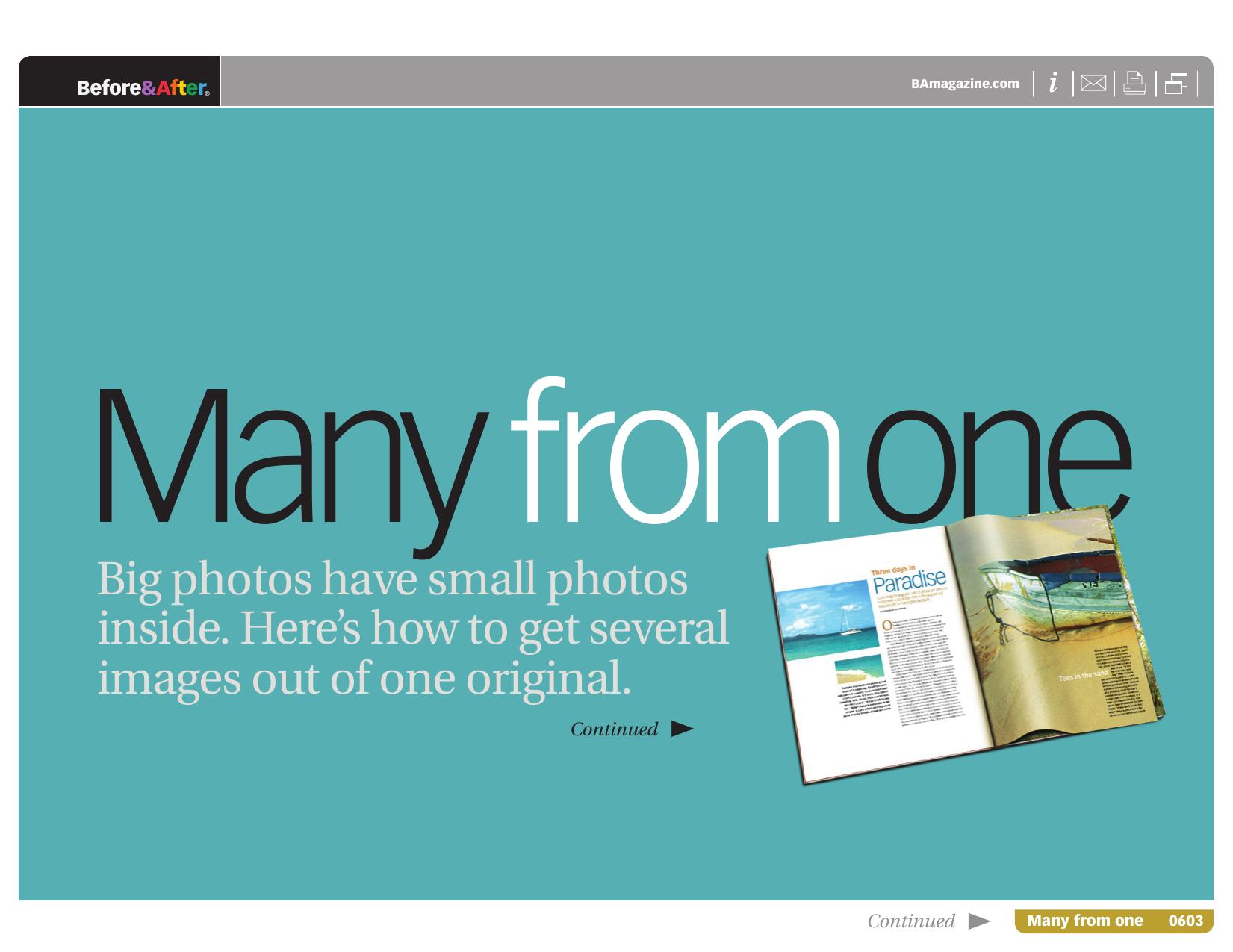 Before & After magazine | 0603 | Many from one by Before && After magazine