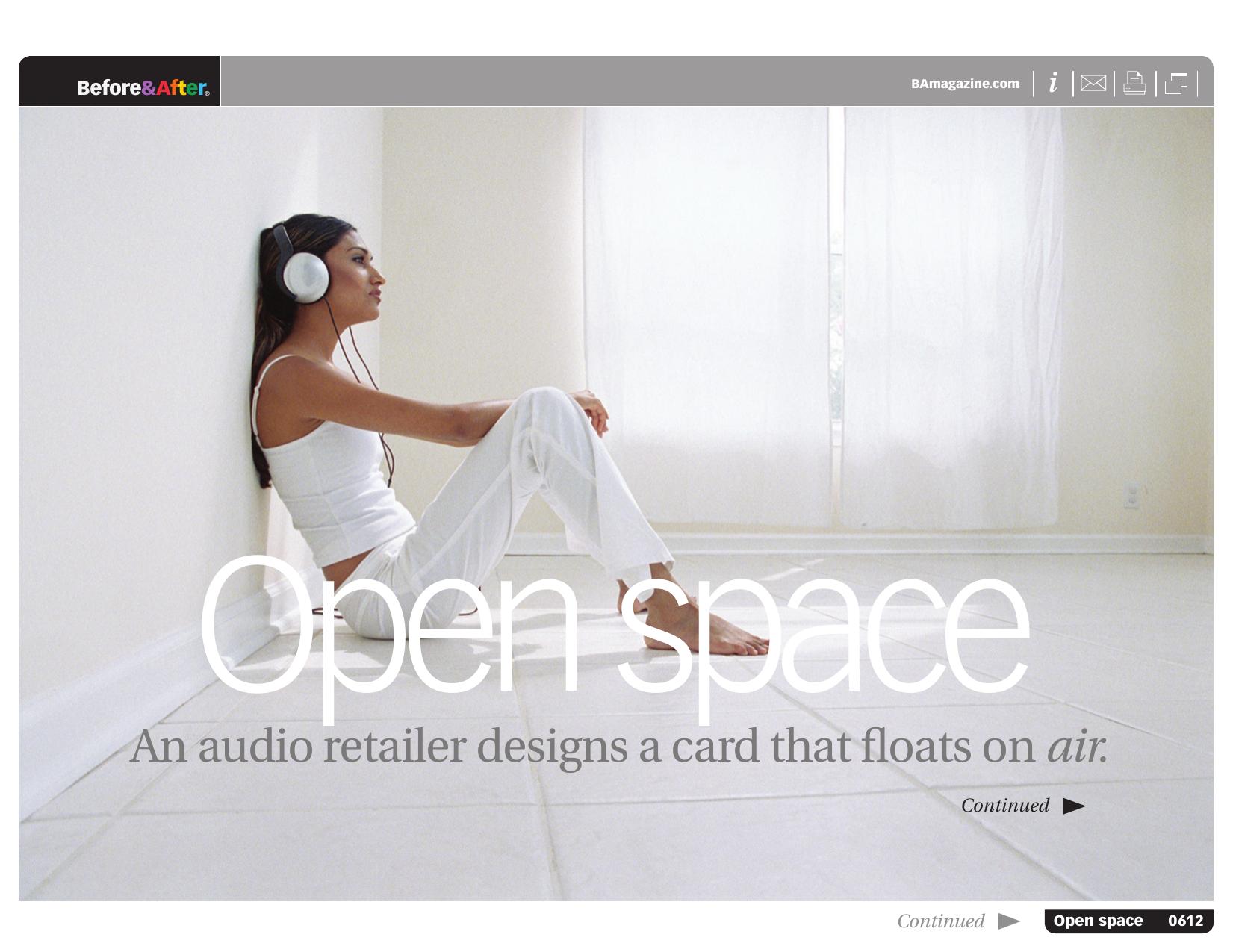 Before & After magazine | 0612 | Open space by Before && After magazine