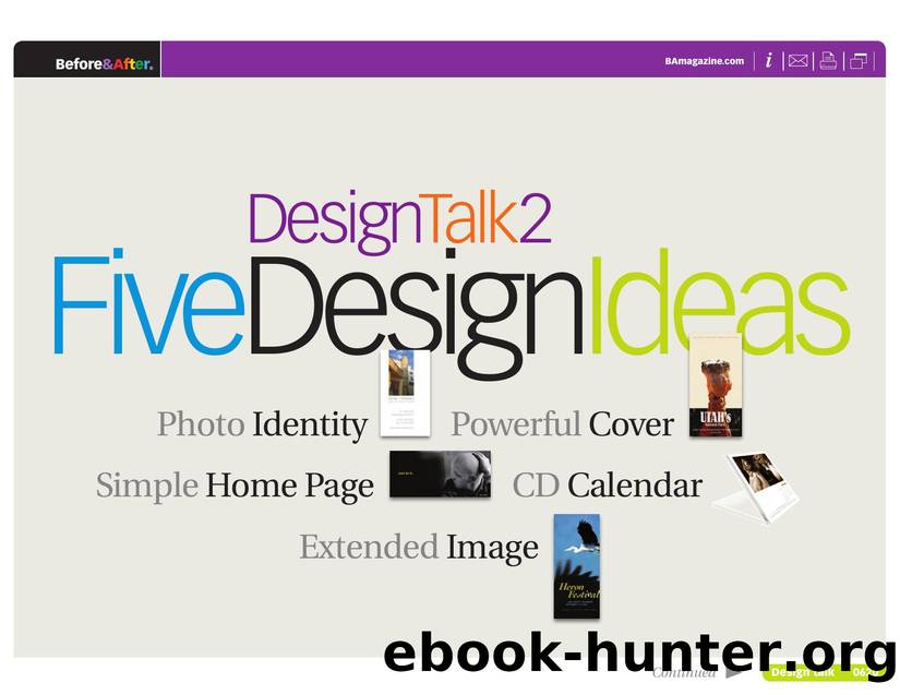 Before & After magazine | 0620 | Design Talk 2: Five Design Ideas by Before && After magazine