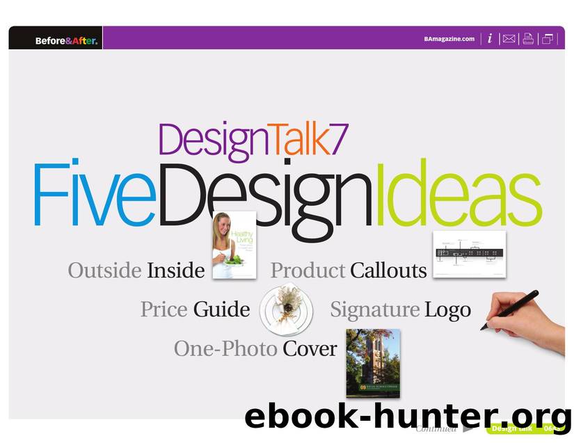 Before & After magazine | 0643 | Design Talk 7: Five Design Ideas by Before && After magazine
