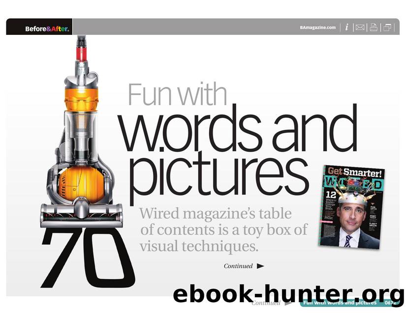 Before & After magazine | 0672 | Fun with words and pictures by Before && After magazine