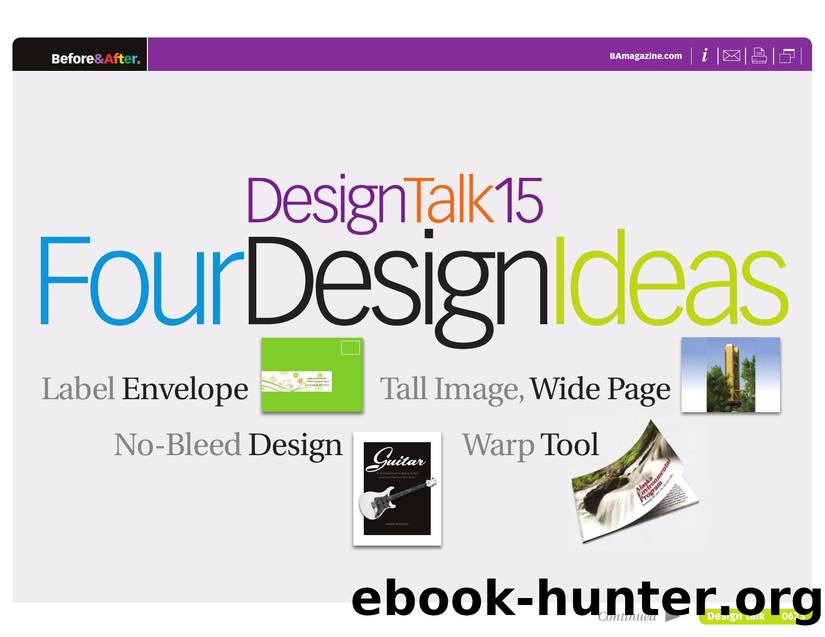 Before & After magazine | 0673 | Design Talk 15: Four Design Ideas by Before && After magazine