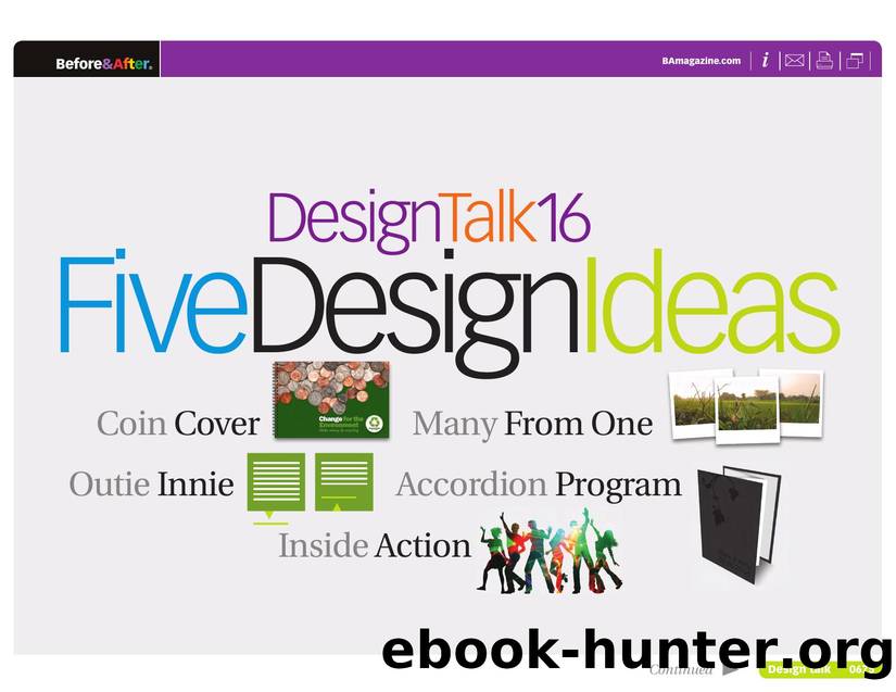 Before & After magazine | 0675 | Design Talk 16: Five Design Ideas by Before && After magazine