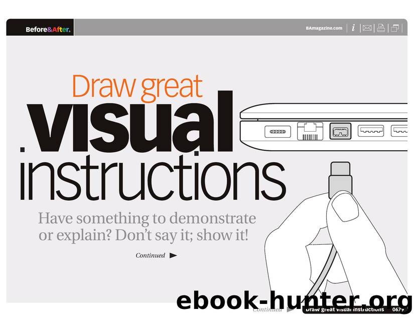 Before & After magazine | 0679 | Draw great visual instructions by Before && After magazine