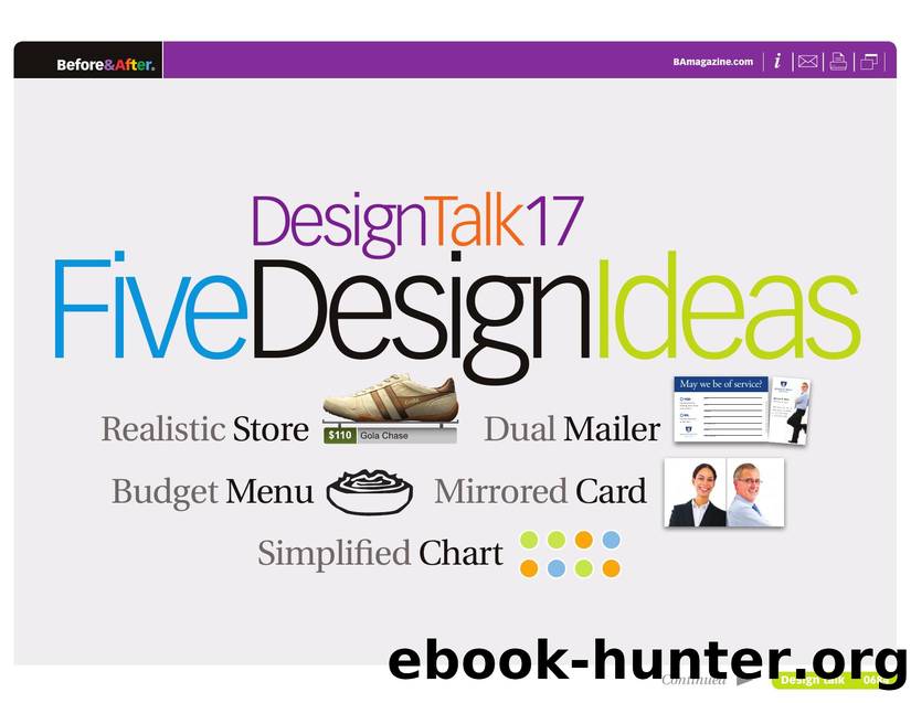 Before & After magazine | 0684 | Design Talk 17: Five Design Ideas by Before && After magazine