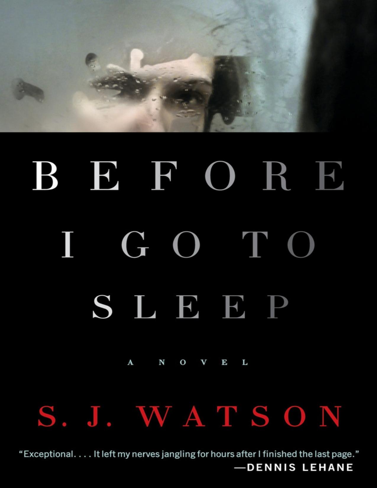 Before I Go To Sleep: A Novel by S. J. Watson