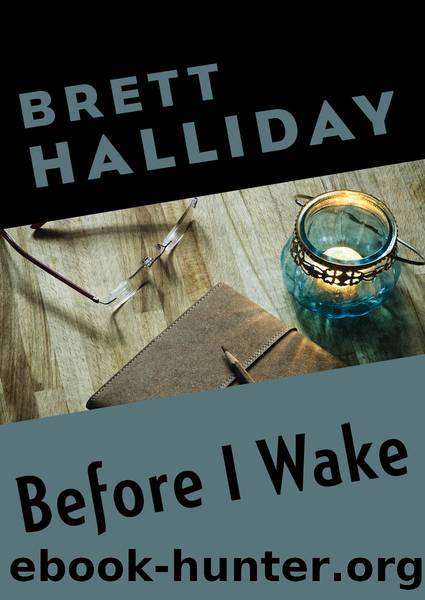 Before I Wake by Brett Halliday