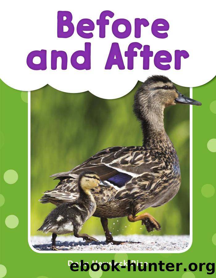 Before and After by Dona Herweck Rice