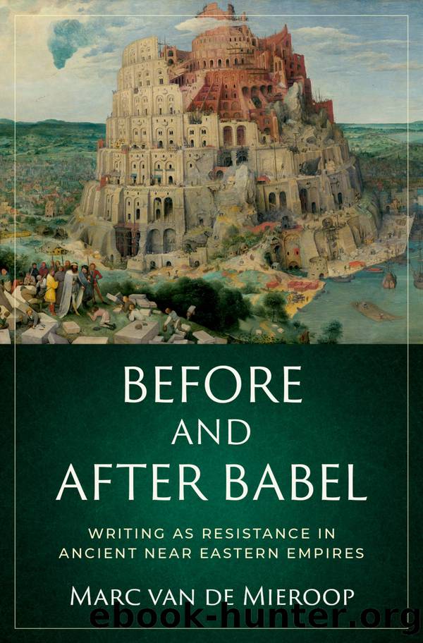 Before and after Babel by Marc Van De Mieroop