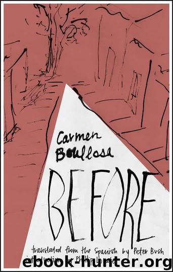 Before by Carmen Boullosa