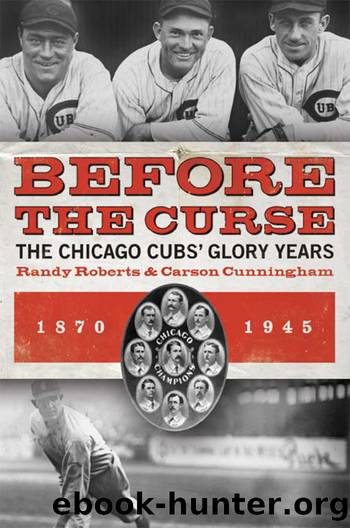 Before the Curse by Randy Roberts