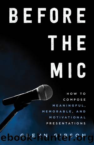 Before the Mic by Glenn Gibson