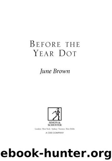 Before the Year Dot by June Brown