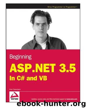 Beginning ASP.NET 3.5 by Imar Spaanjaars
