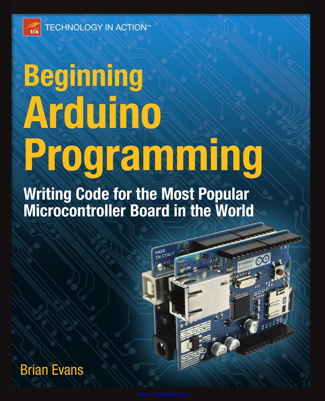 Beginning Arduino Programming by Brian Evans