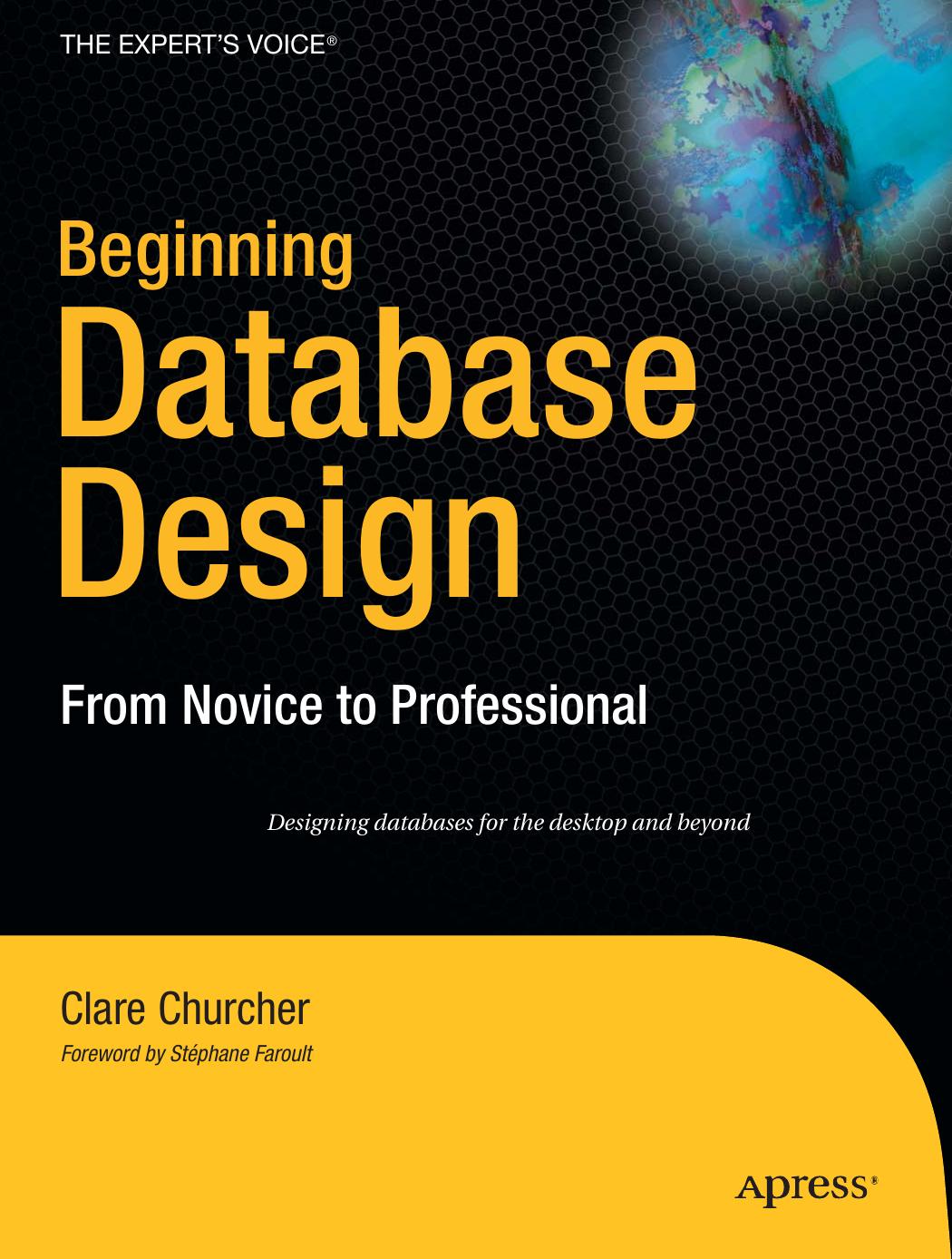 Beginning Database Design by Clare Churcher