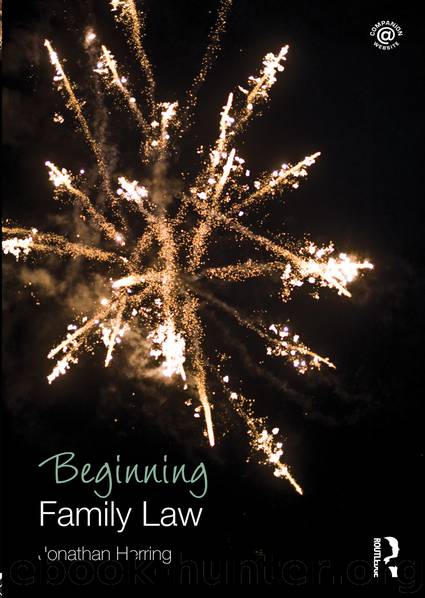 Beginning Family Law by Herring Jonathan