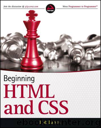 Beginning HTML and CSS by Rob Larsen