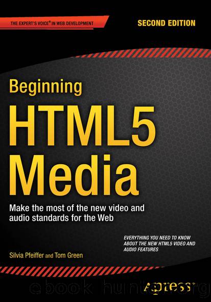 Beginning HTML5 Media by Silvia Pfeiffer & Tom Green