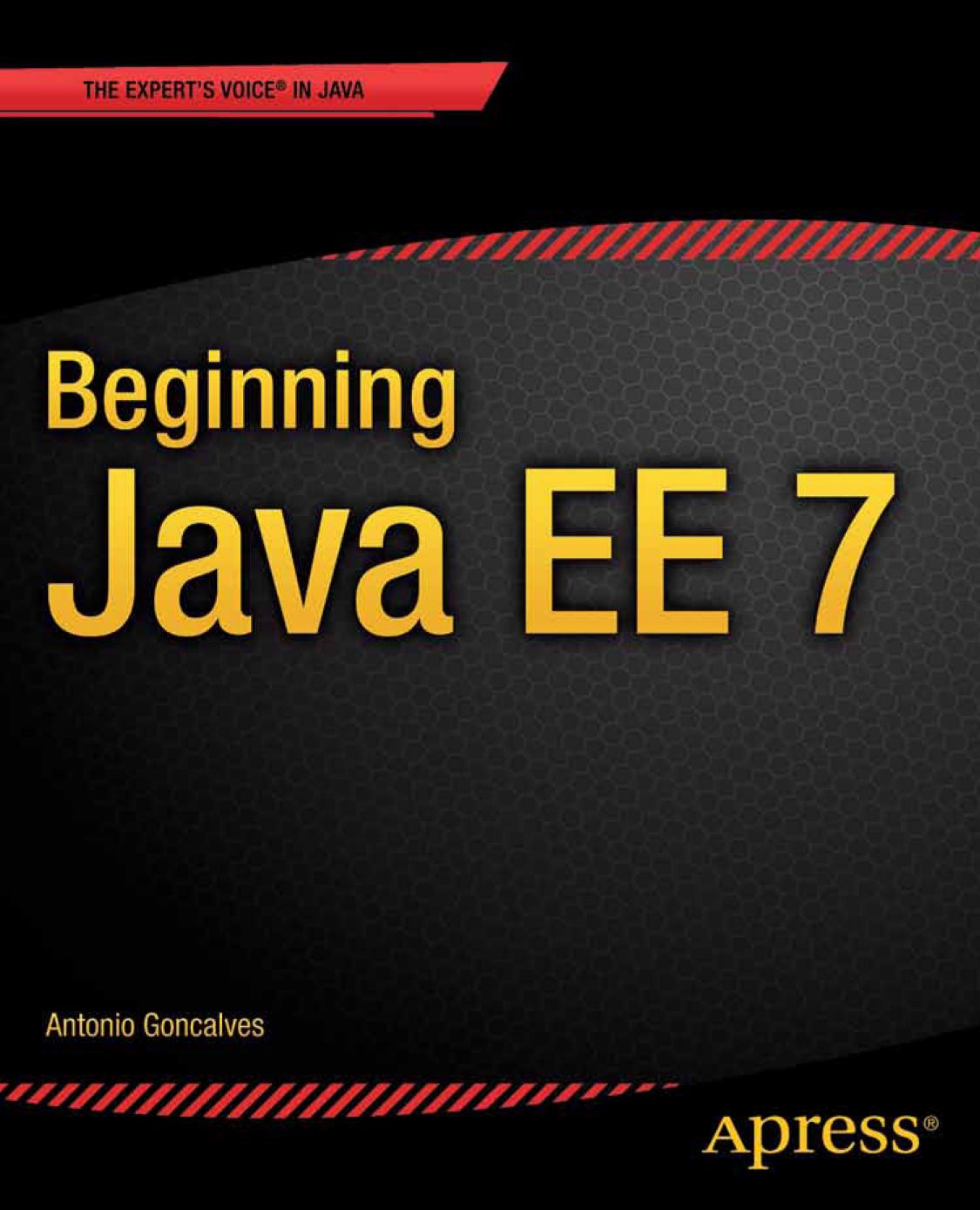 Beginning Java EE 7 by Antonio Goncalves