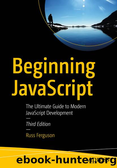 Beginning JavaScript by Russ Ferguson
