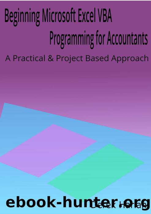 Beginning Microsoft Excel VBA Programming for Accountants by Derek Harlan