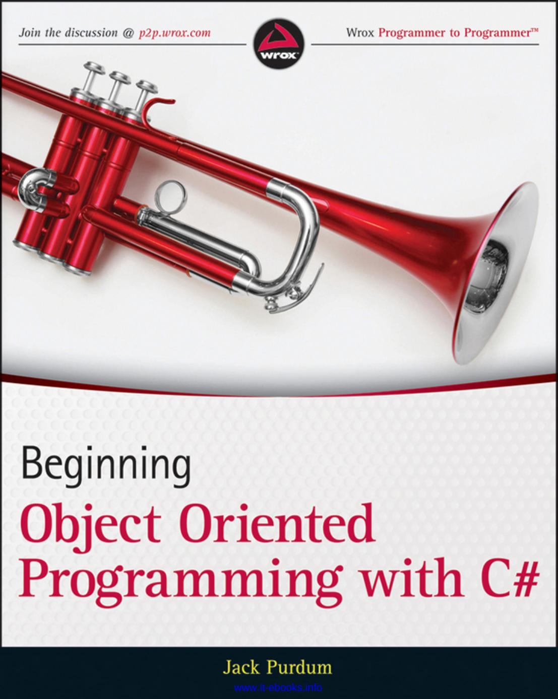Beginning Object-Oriented Programming with C# by Jack Purdum