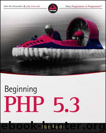 Beginning PHP 5.3 by Doyle Matt
