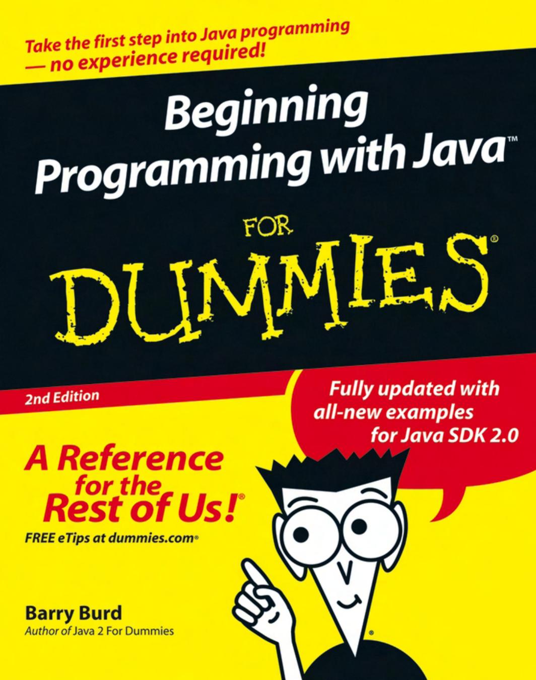 Beginning Programming with Java For Dummies by Barry Burd