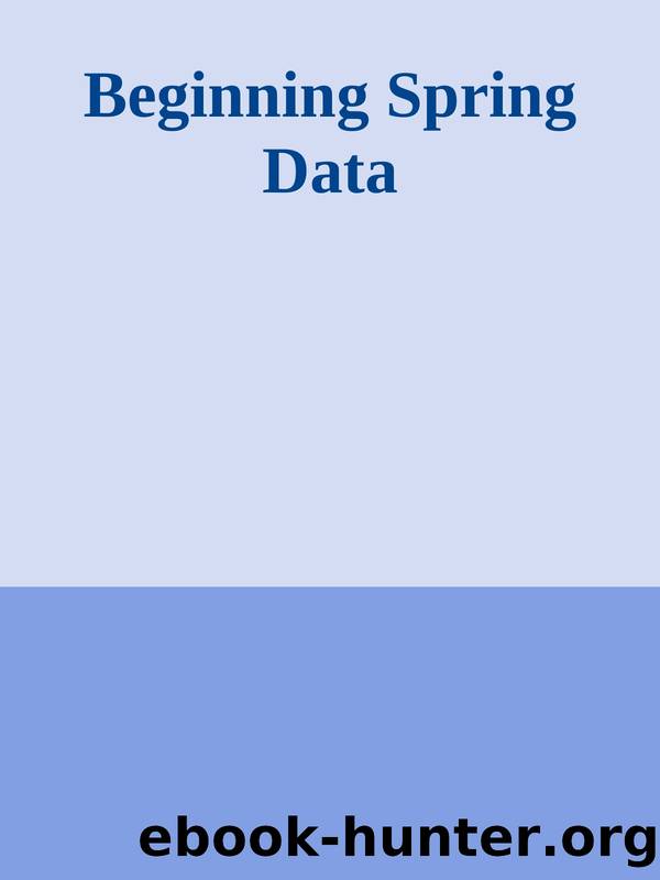 Beginning Spring Data by 2023