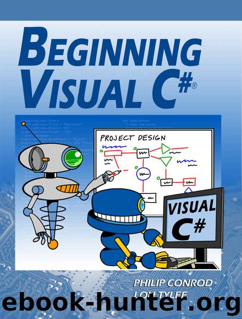 Beginning Visual C#: A Step by Step Computer Programming Tutorial by Philip Conrod & Lou Tylee