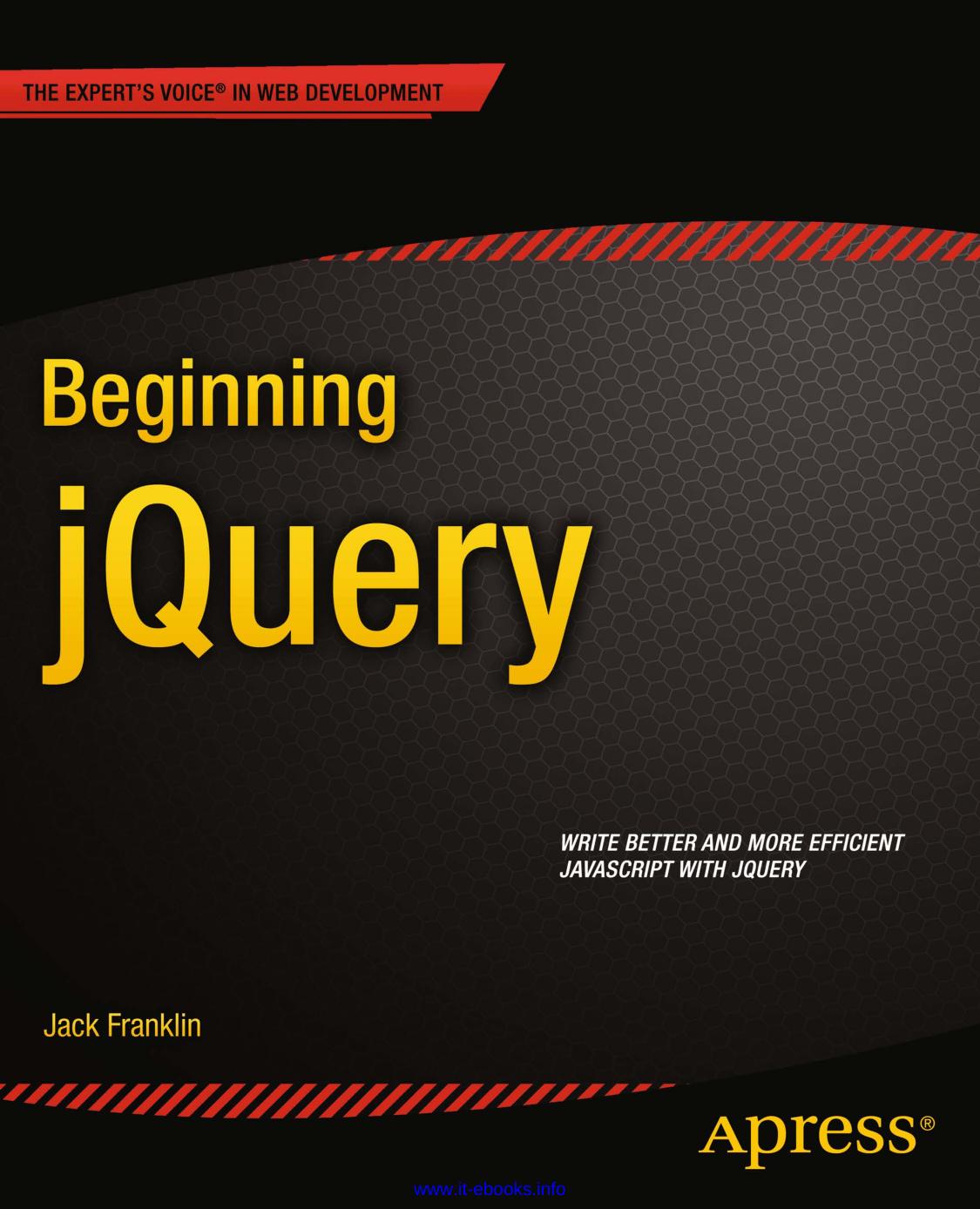 Beginning jQuery by Jack Franklin
