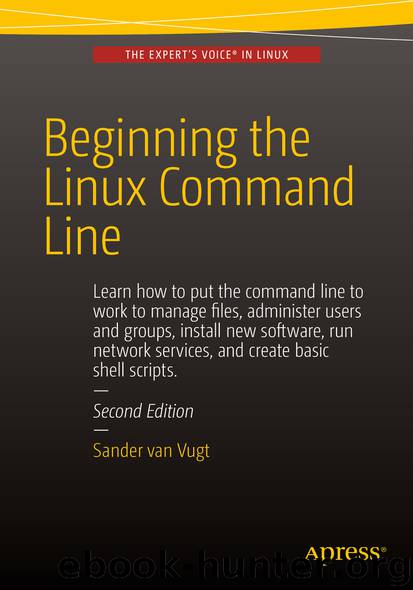 Beginning the Linux Command Line by Sander Vugt