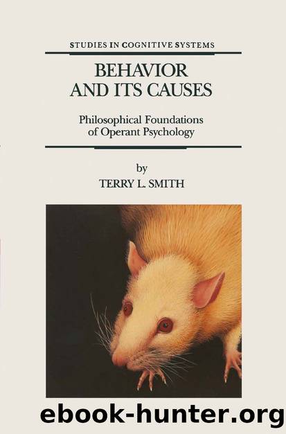 Behavior and Its Causes by Terry L. Smith