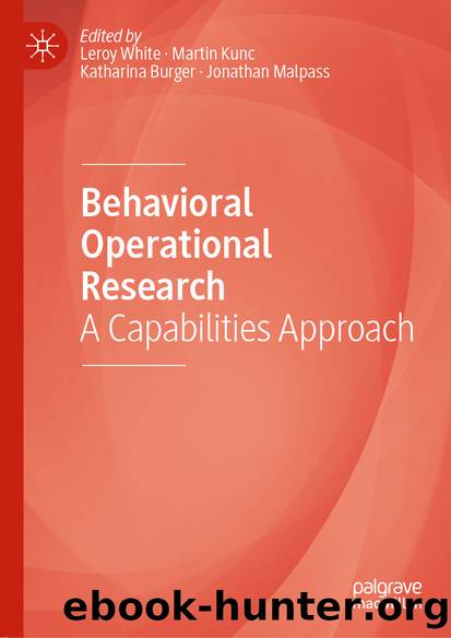 Behavioral Operational Research by Unknown