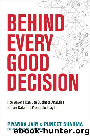 Behind Every Good Decision: How Anyone Can Use Business Analytics to Turn Data Into Profitable Insight by Piyanka Jain & Puneet Sharma