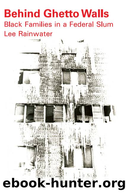 Behind Ghetto Walls: Black Families in a Federal Slum by Michael Novak